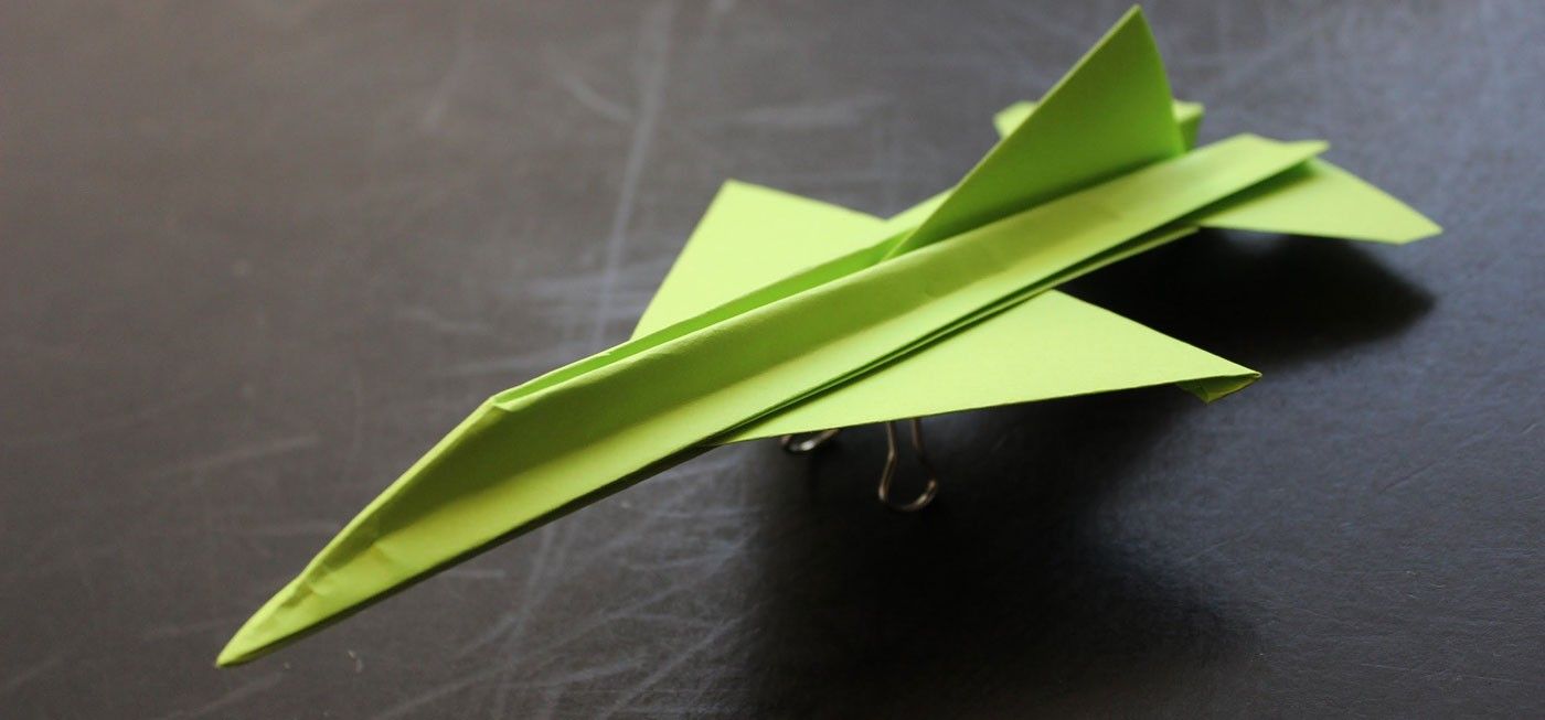 The E. reccomend paper planes