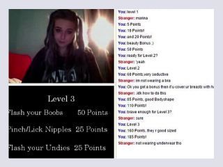 Omegle points game teen
