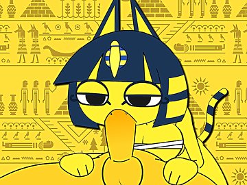 Ankha flash except there is no Ankha flash and it’s just the music.